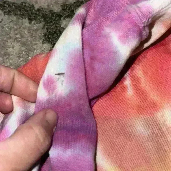 Ivory Ella Tie Dye Hoodie - Picture 3 of 5